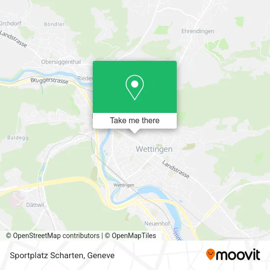 Sportplatz Scharten map