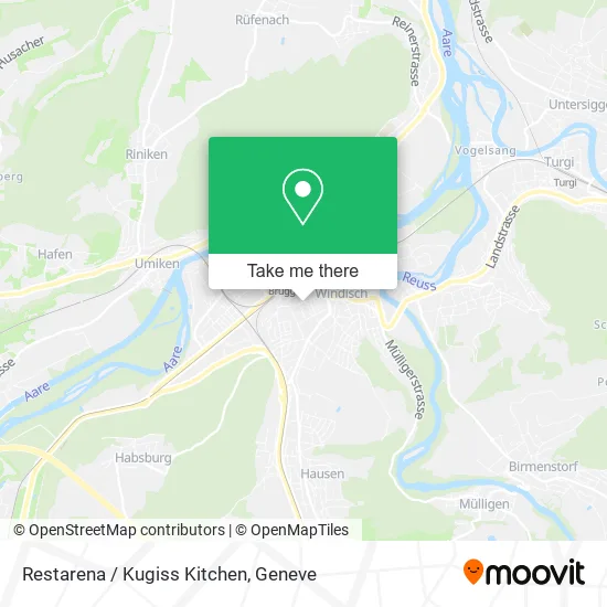 Restarena / Kugiss Kitchen map