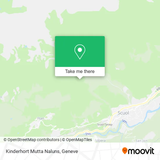 Kinderhort Mutta Naluns map