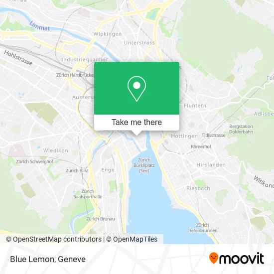 Blue Lemon map