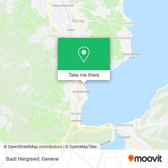 Badi Hergiswil map