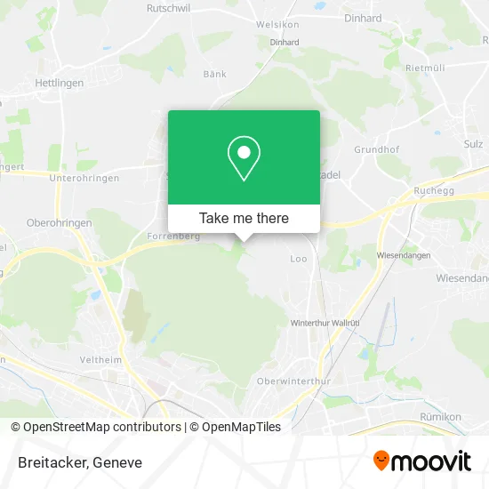 Breitacker map