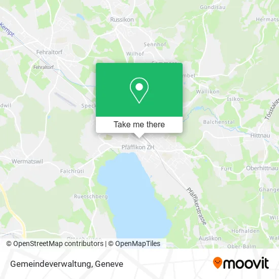 Gemeindeverwaltung map