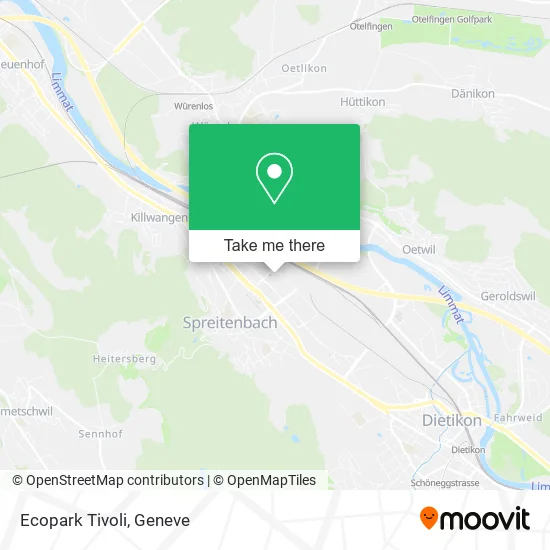 Ecopark Tivoli map