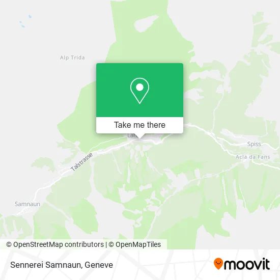Sennerei Samnaun map