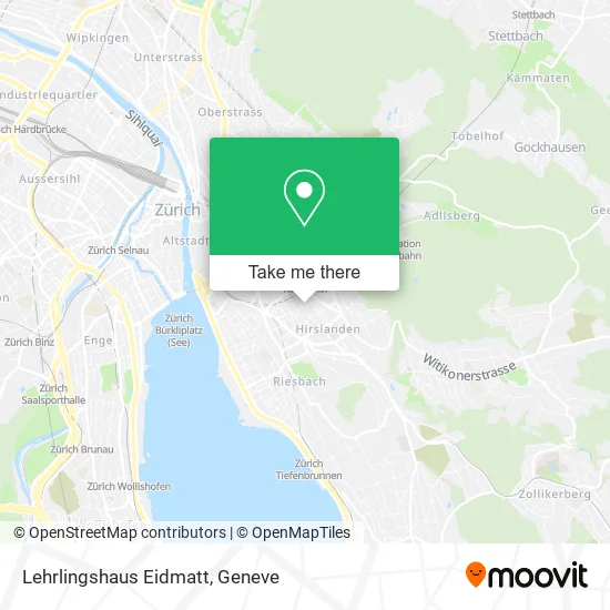 Lehrlingshaus Eidmatt map