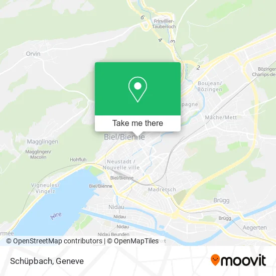Schüpbach map