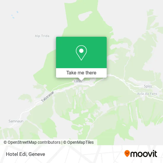 Hotel Edi map