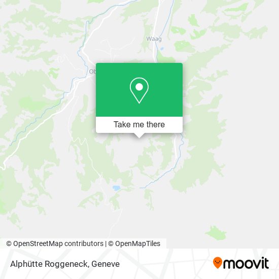 Alphütte Roggeneck map