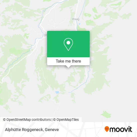 Alphütte Roggeneck map