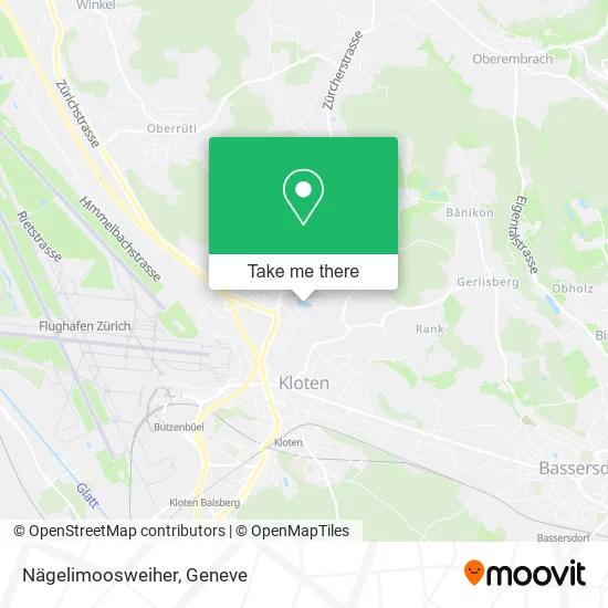 Nägelimoosweiher map