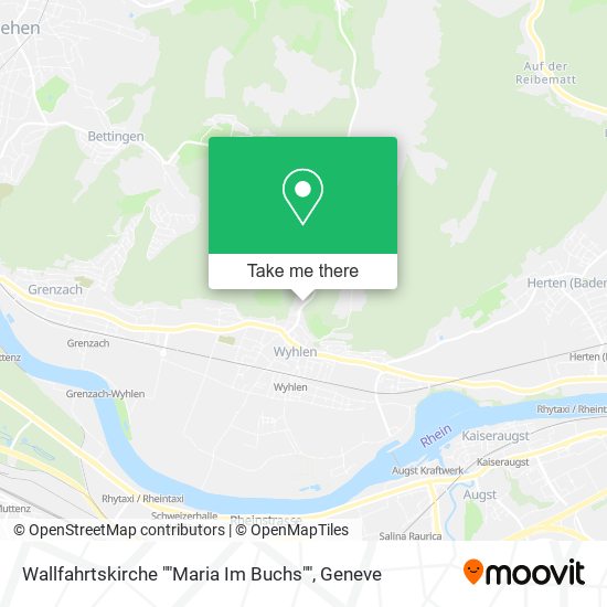 Wallfahrtskirche ""Maria Im Buchs"" map