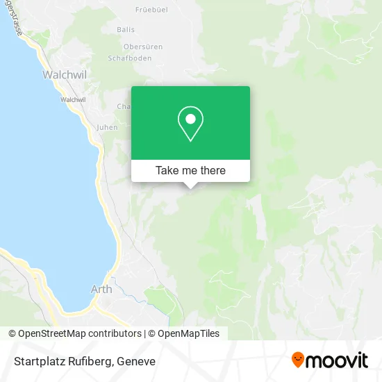 Startplatz Rufiberg map