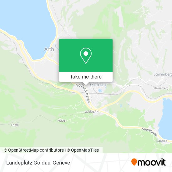 Landeplatz Goldau map