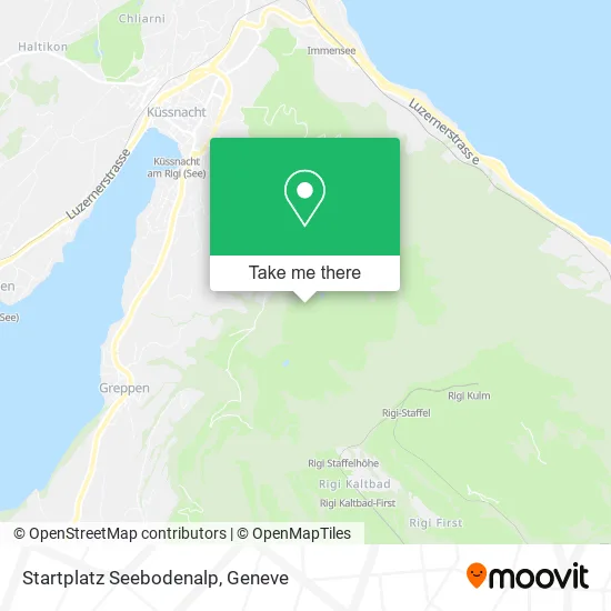 Startplatz Seebodenalp map