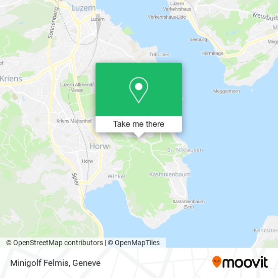 Minigolf Felmis map