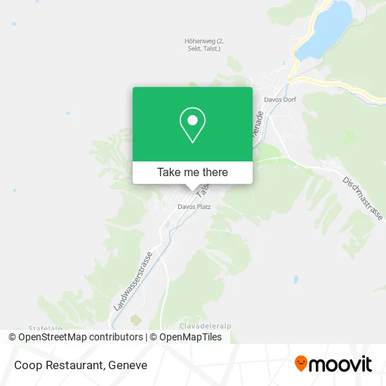 Coop Restaurant map