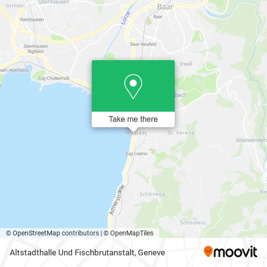 Altstadthalle Und Fischbrutanstalt map