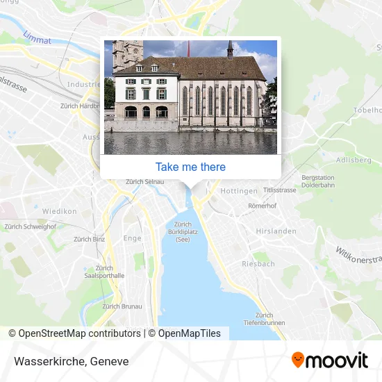Wasserkirche map