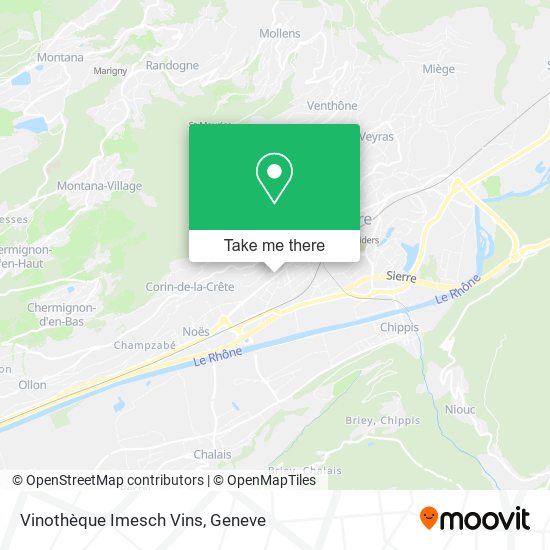Vinothèque Imesch Vins map