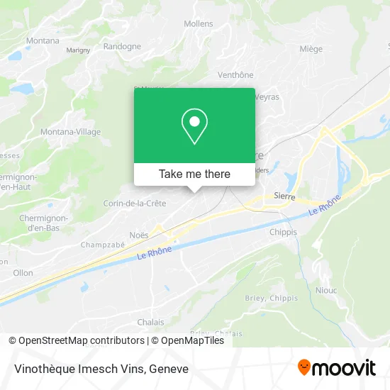 Vinothèque Imesch Vins map