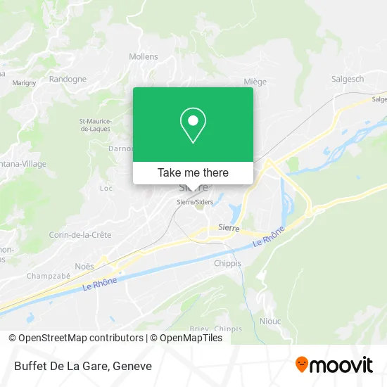 Buffet De La Gare map