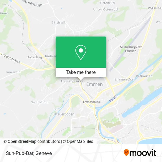 Sun-Pub-Bar map