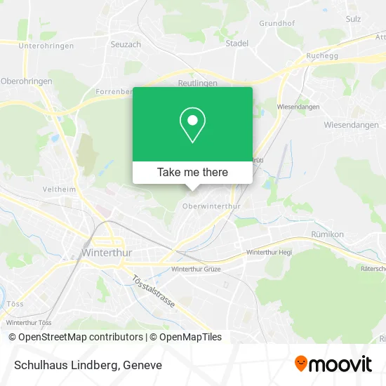 Schulhaus Lindberg map