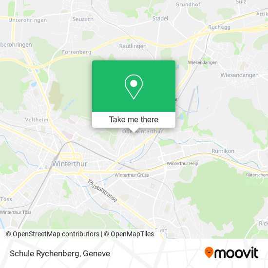 Schule Rychenberg map