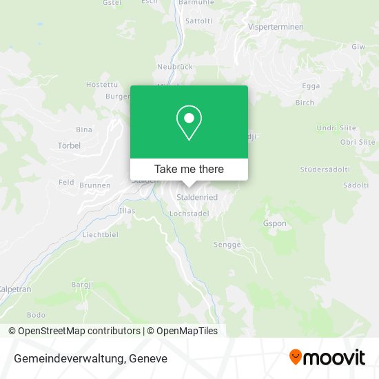 Gemeindeverwaltung map