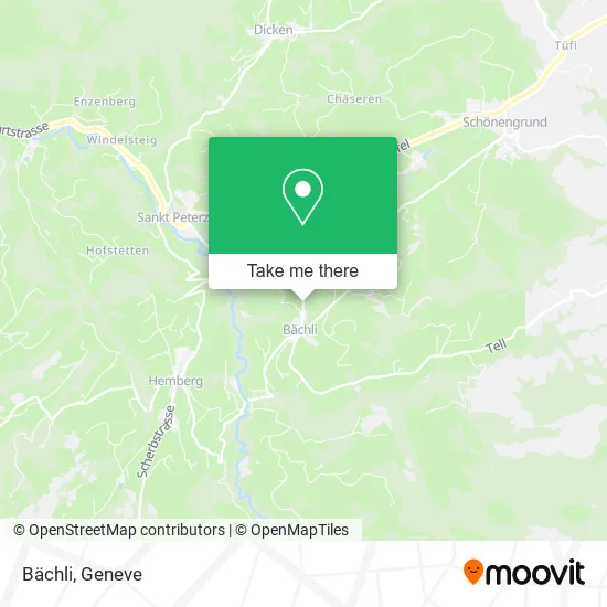 Bächli map