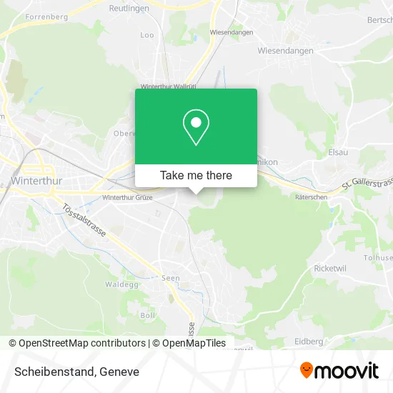 Scheibenstand map
