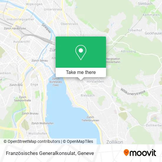Französisches Generalkonsulat map