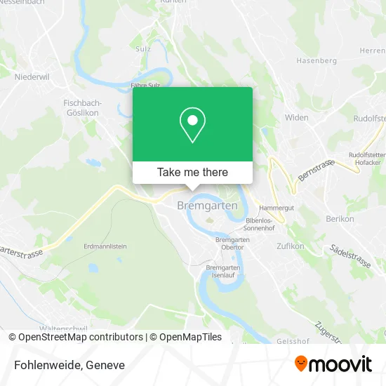 Fohlenweide map