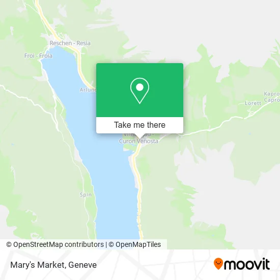 Mary's Market map