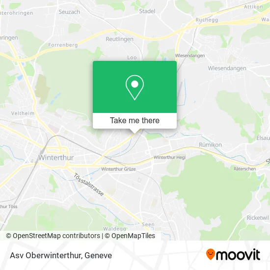 Asv Oberwinterthur map