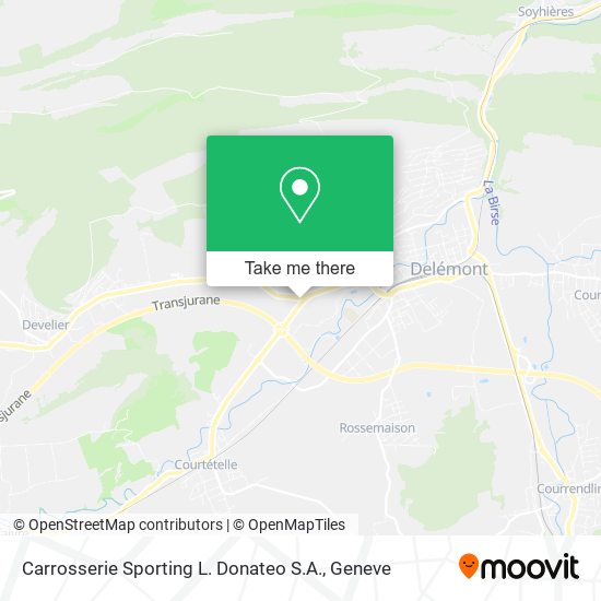 Carrosserie Sporting L. Donateo S.A. map
