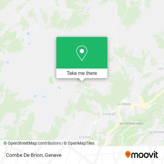 Combe De Brion map