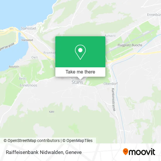 Raiffeisenbank Nidwalden map