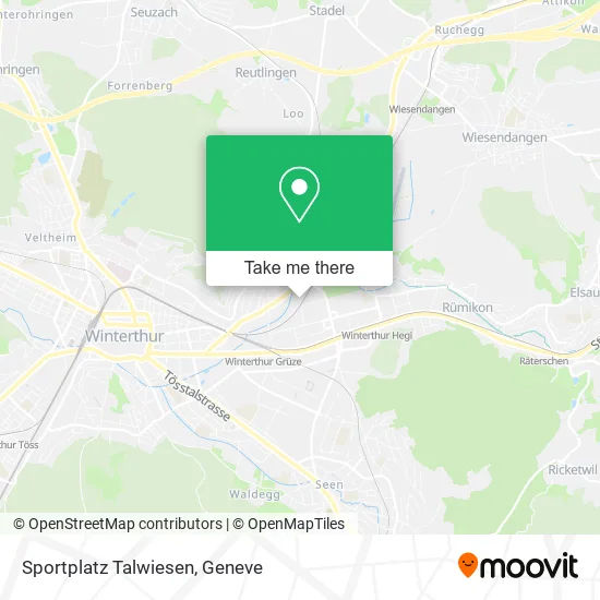 Sportplatz Talwiesen map