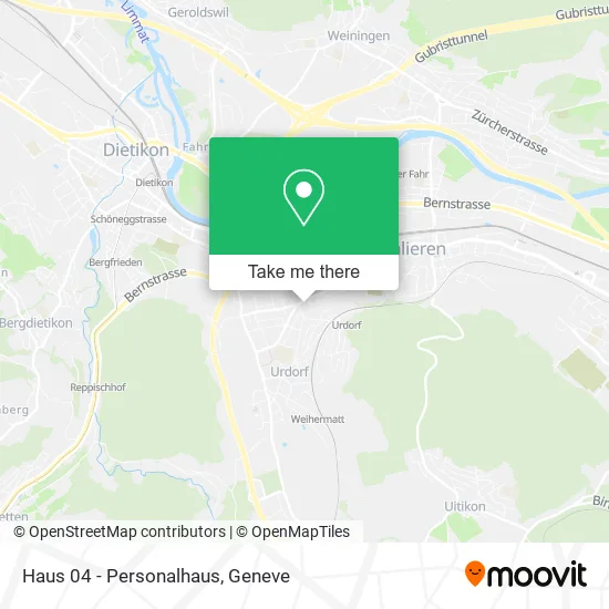 Haus 04 - Personalhaus map