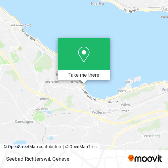 Seebad Richterswil map