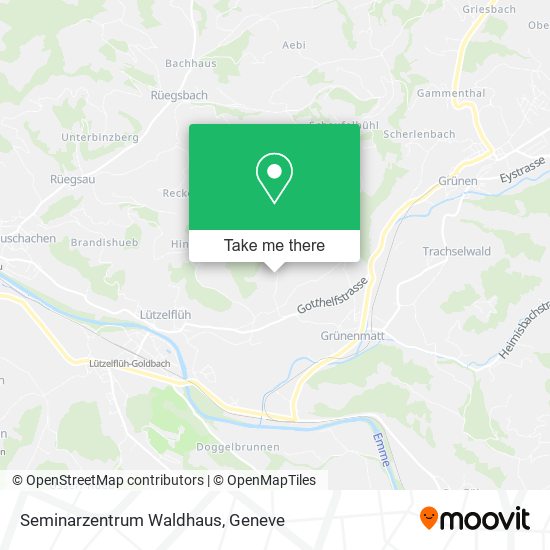 Seminarzentrum Waldhaus map