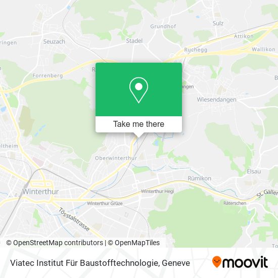 Viatec Institut Für Baustofftechnologie map