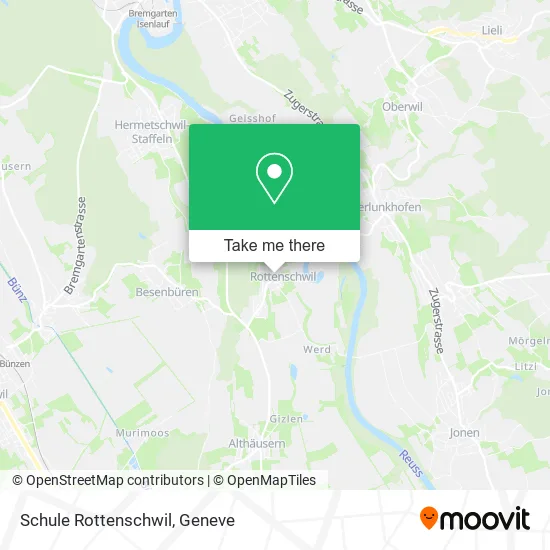 Schule Rottenschwil map