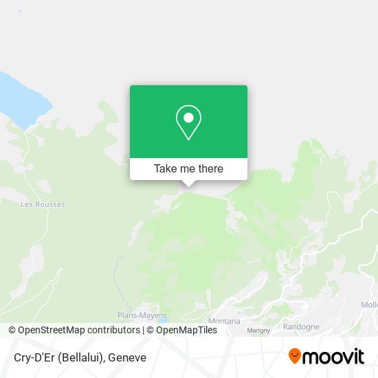 Cry-D'Er (Bellalui) map