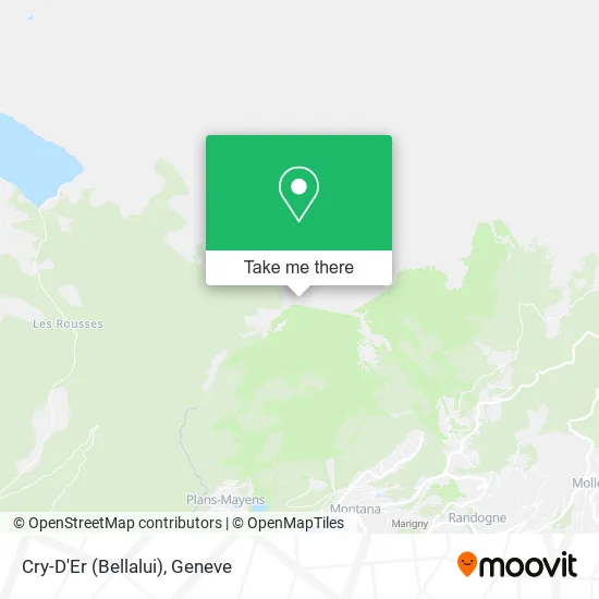 Cry-D'Er (Bellalui) map