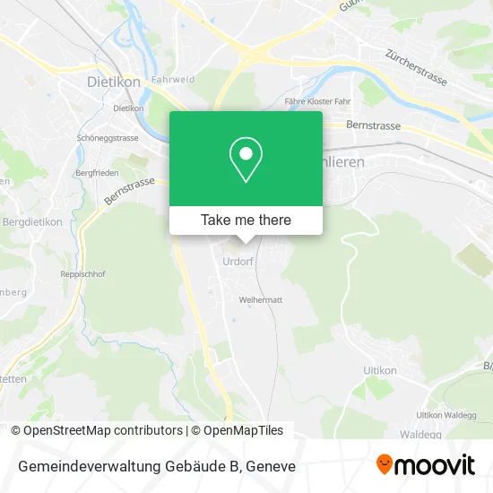 Gemeindeverwaltung Gebäude B map