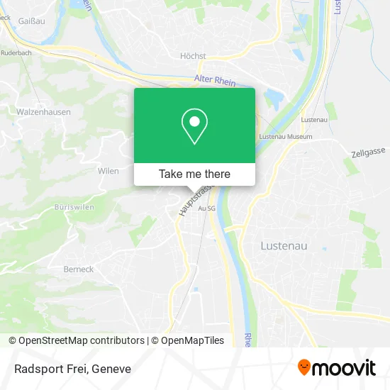 Radsport Frei map