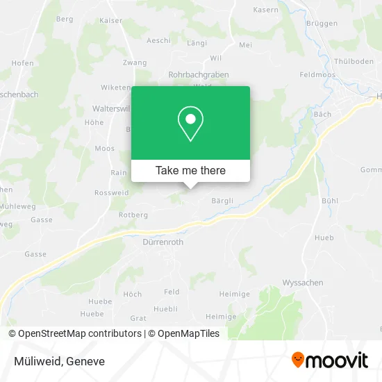 Müliweid map